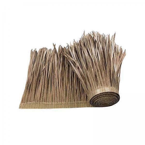 2 Palm Thatch Roll Practical 20\" H x 39\"L Artificial