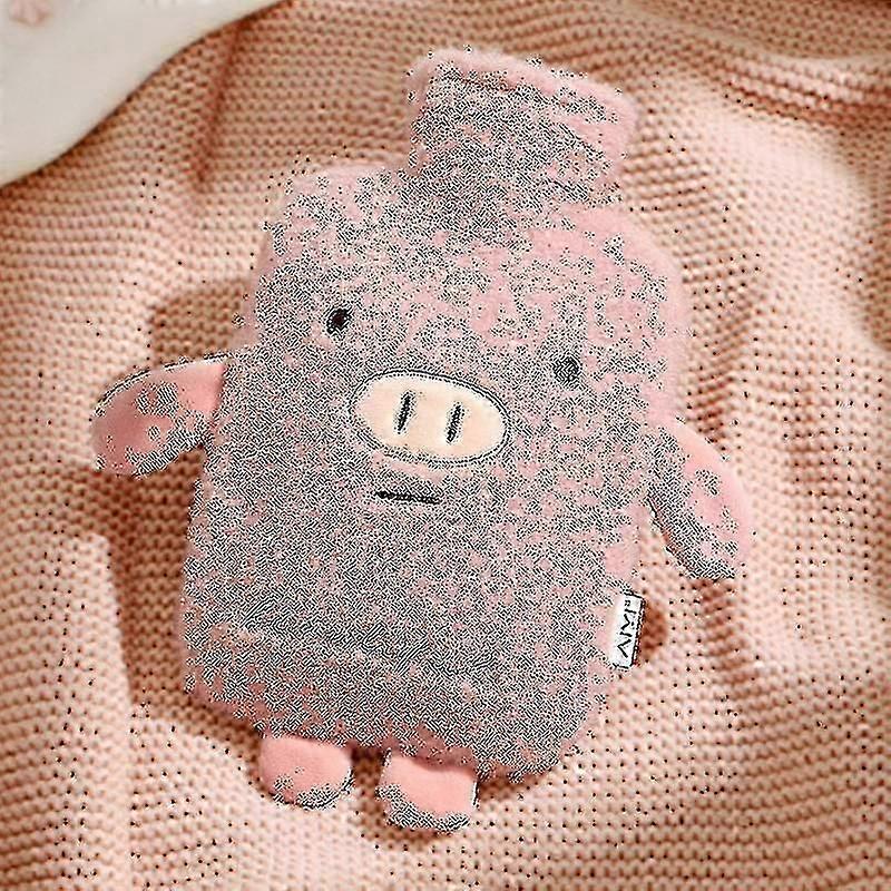 حقيبة الماء الساخن حقيبة المياه الدافئة زجاجات المياه الساخنة مريحة رقيق لينة أفخم نمط لطيف 500ml 21 *12.5cm