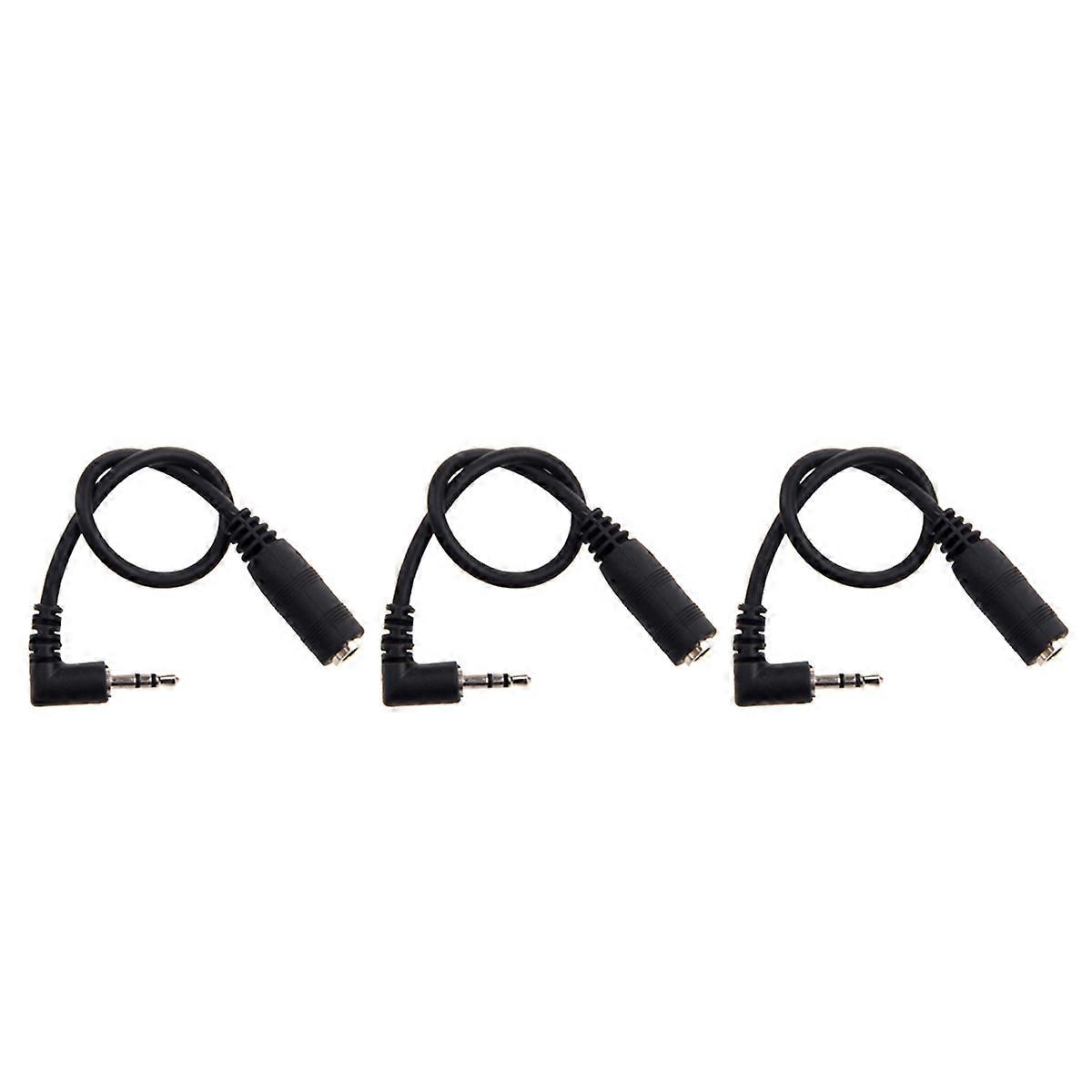 2.5mm（オス）-3.5mm（メス）ステレオオーディオジャックアダプター