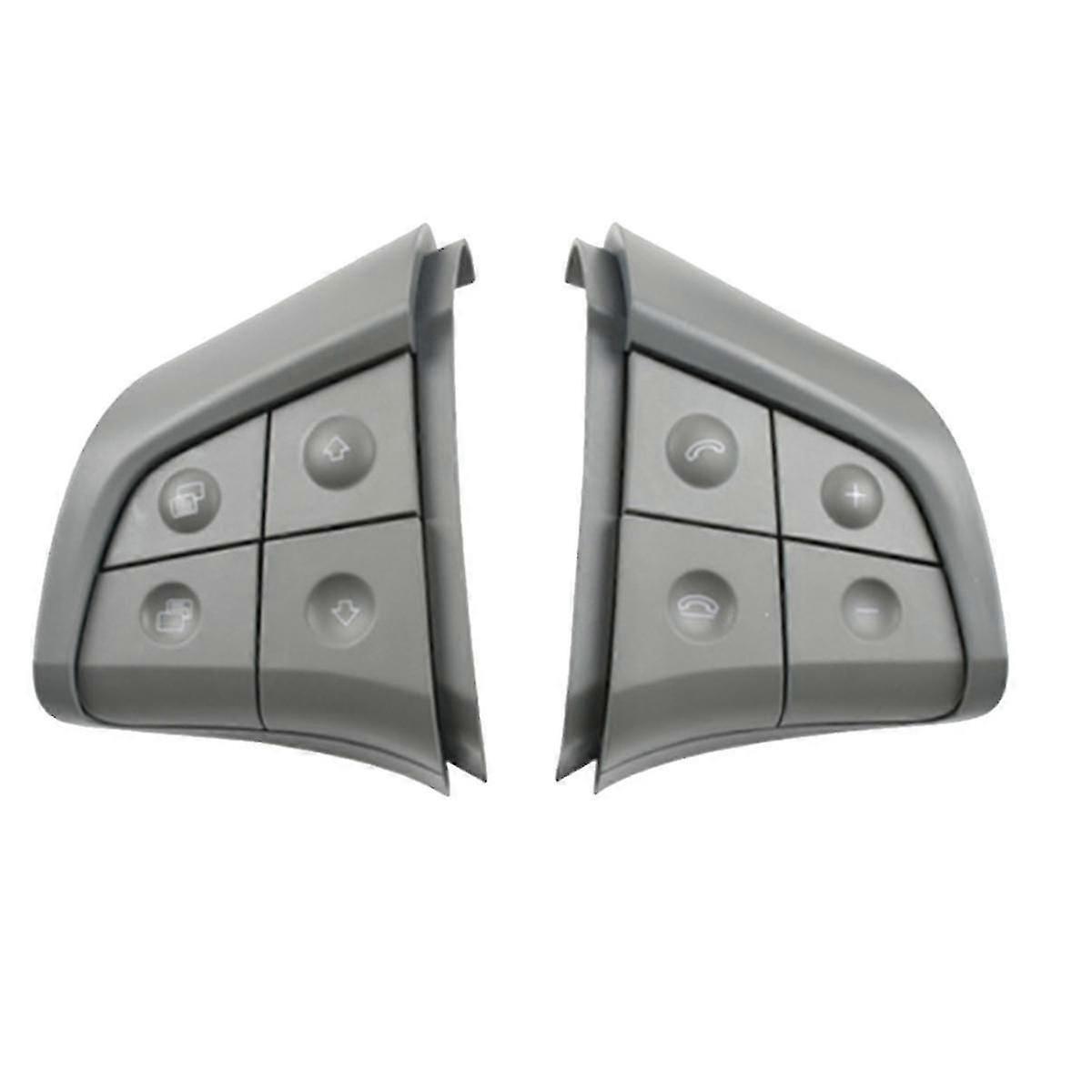 Auto Lenkrad Steuerschalter Knopf 4 Schlüssel für W164 ML B / R-CLass 2006-2009 W251 Master Knob Grau