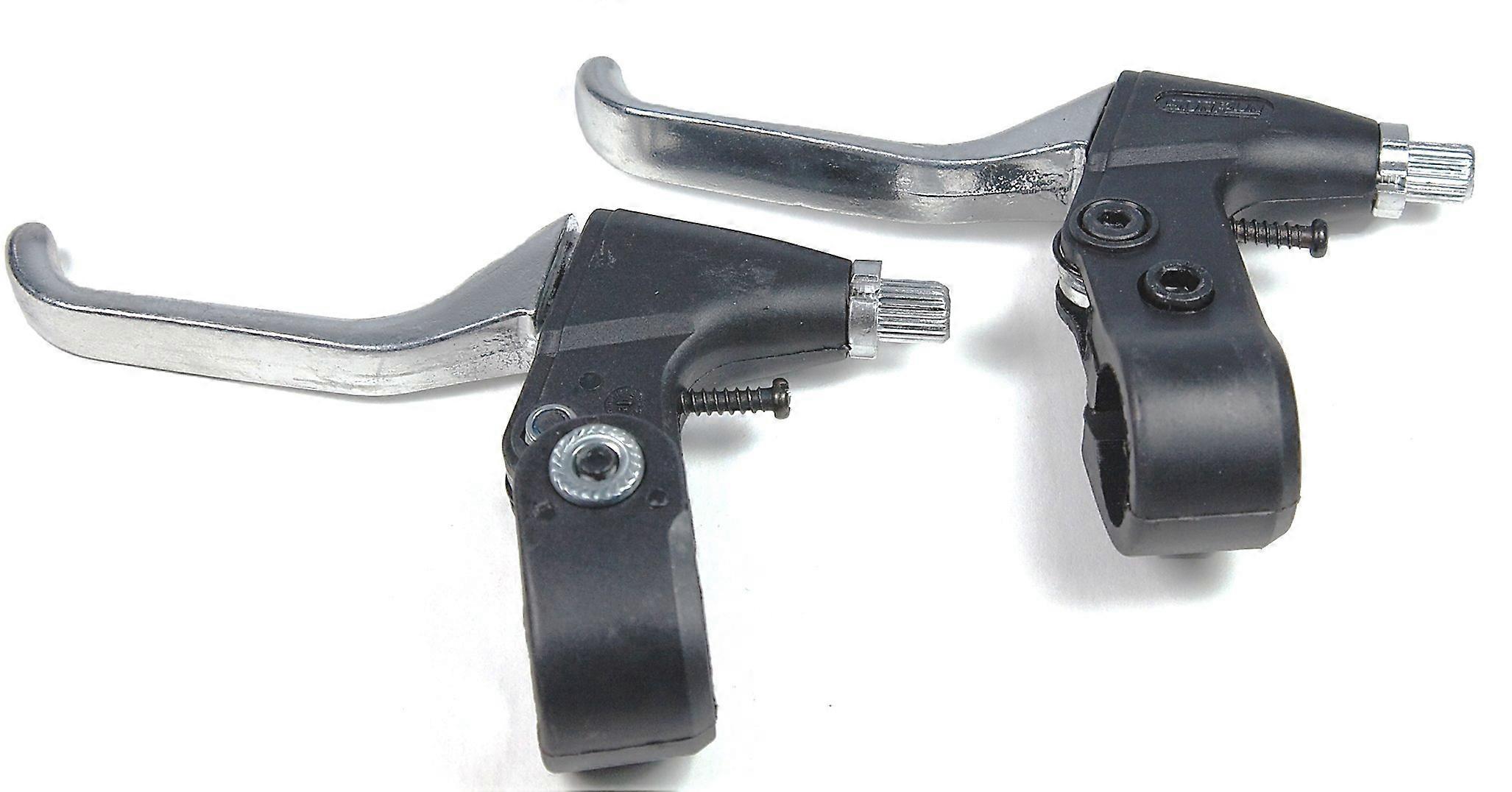 SBR170 Alloy Resin Brake Levers for Mountain Bikes, Lightweight, Durable, Adjustable, Black Color