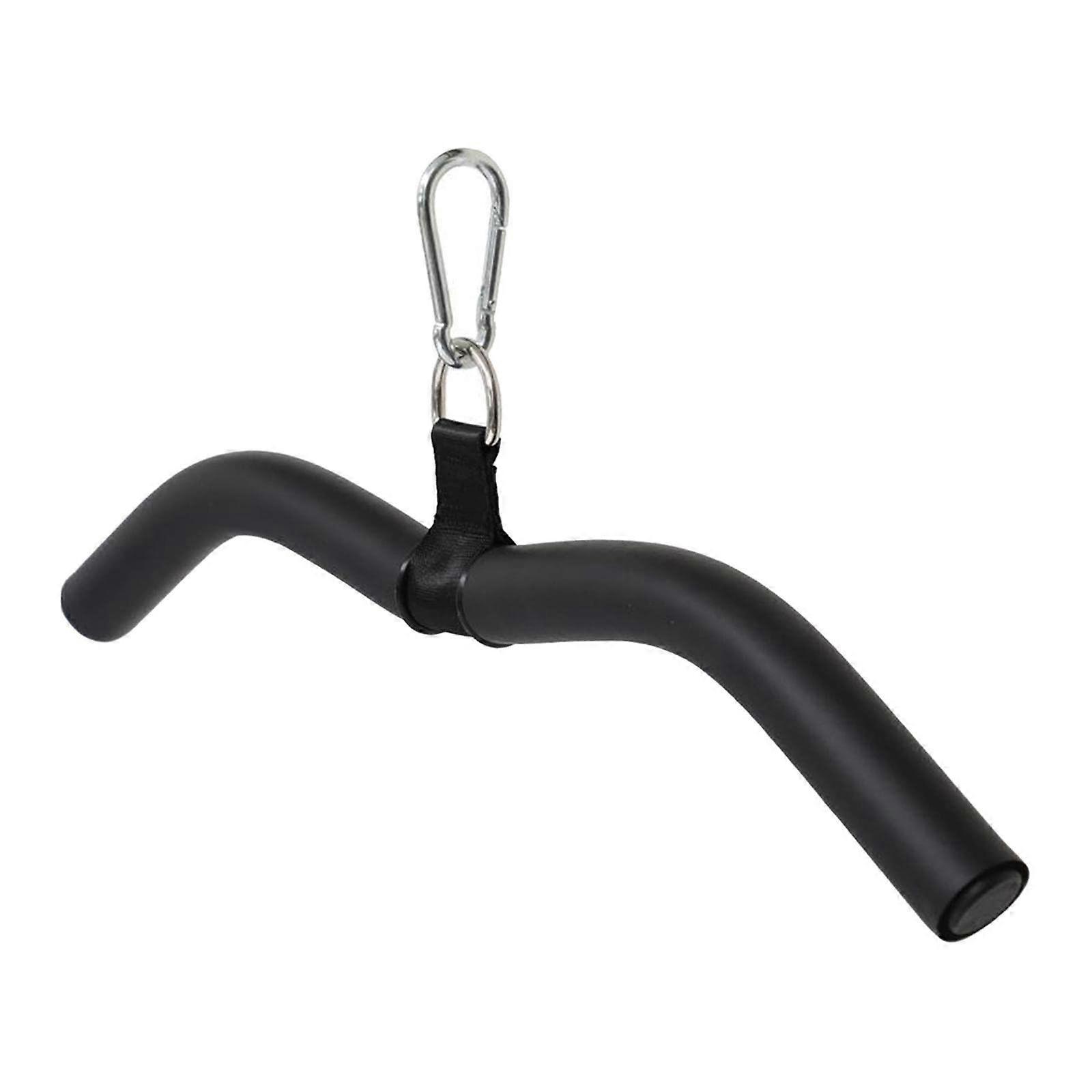 LAT PullUp Bar, Cable Curl Bar Attachments for Gym, Triceps Pushdown Bar for Weightlifting, Home Fitness Accessories