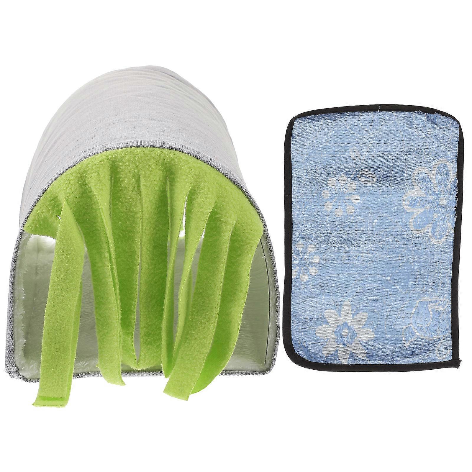Warm Pet Nest Guinea Pig Tunnel Plush Material Small Pets Floor Use Resting Place 28x16cm 1 Set