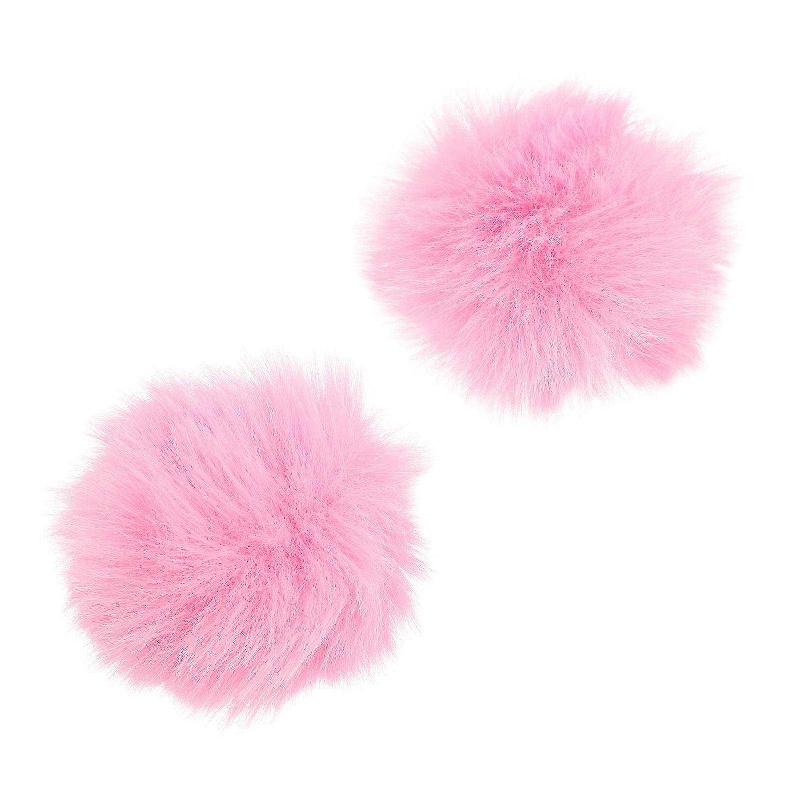 Microphone Shield Practical Professional Accessory Recording Singing Broadcasting 5x4cm Pink 2Pcs