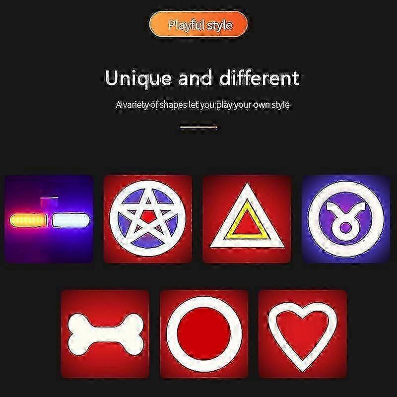 USB Rechargeable Waterproof Heart Shape LED Bicycle Rear Light for Cycling and MTB Use
