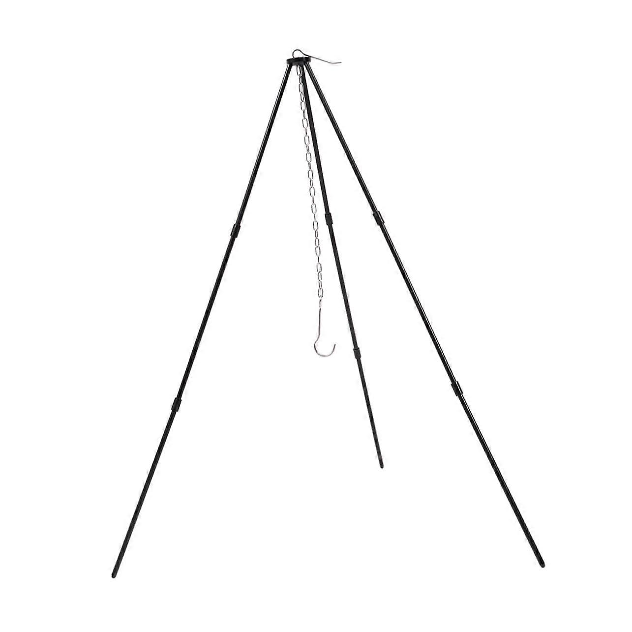 1 Camping Tripod Frame Grills Campfire Campfire Charcoal Camping Accessories Foldable Camping Cookware Stand Cookware Rack Camping Parts