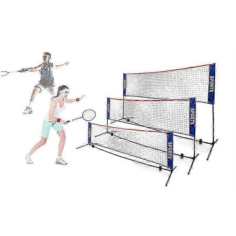 Foldable Portable Multi-Sport Net for Tennis, Badminton, Pickleball - 3m to 6m Options