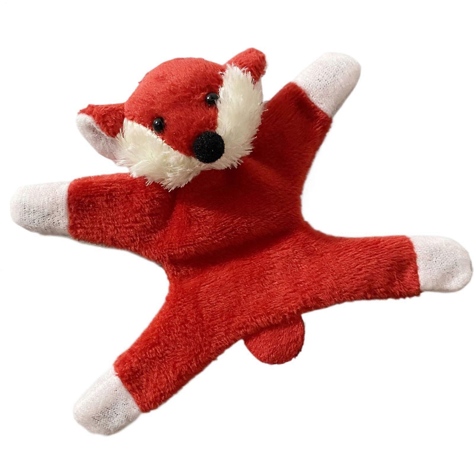 Plush Animal Refrigerator Magnets | Colorful Plush Toy Magnets for Windows, Cabinets, Metal, Glass - Fox Design