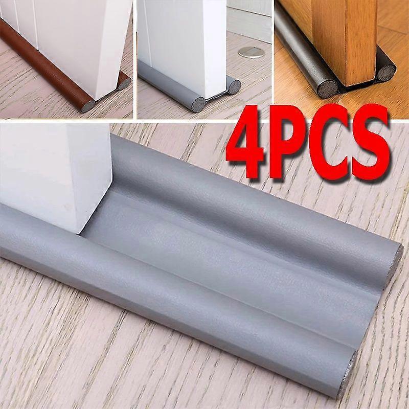 Latest 4PCS 2pcs 1pc Door Seal Strip Under Door Draft Guard Door Bottom Draft Stopper Stopper Soundproof Reduce Noise Weather Strip Sealer Stopper Dus
