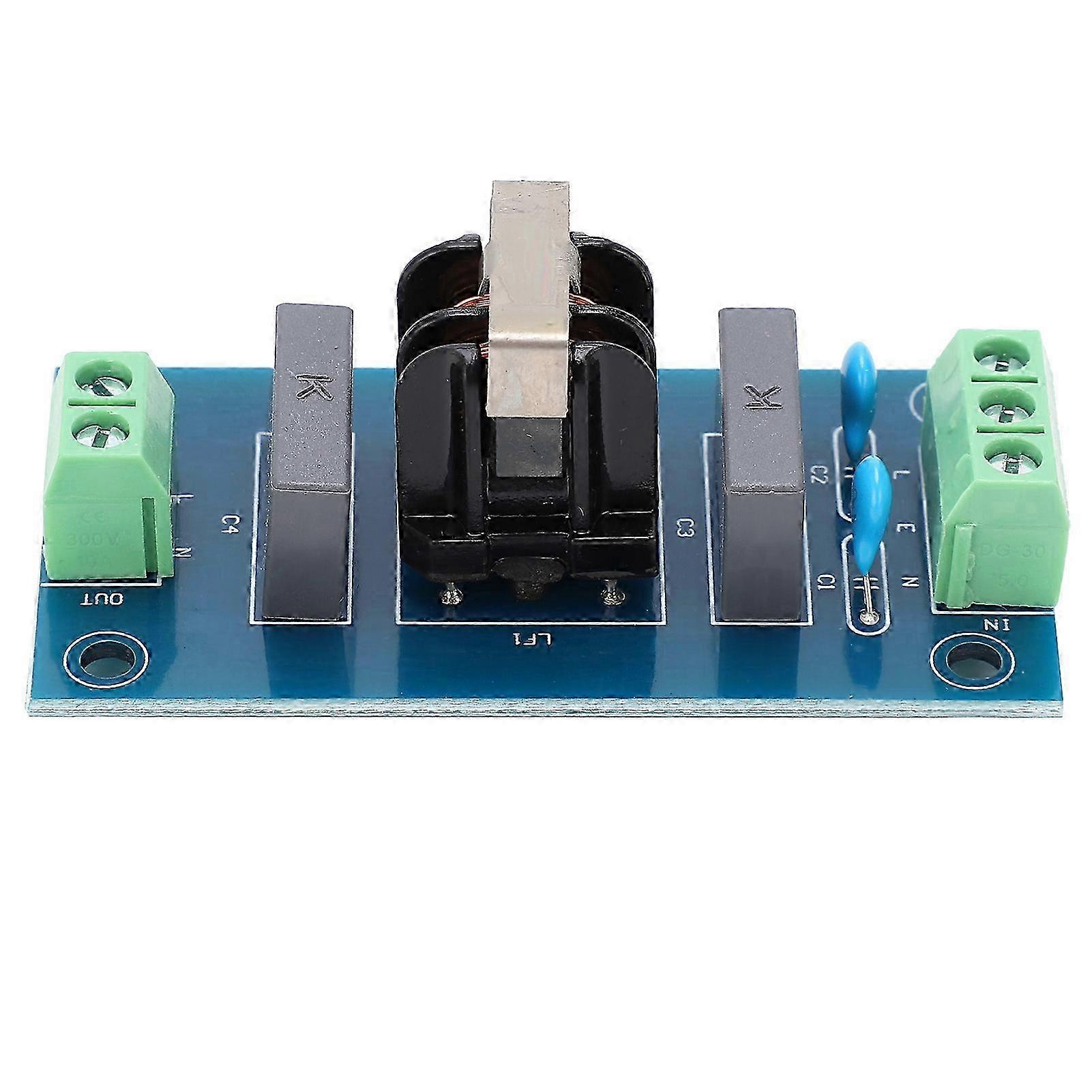EMI Filter Module Board PCB Wave Sound Enhancement Rotary Crimping Terminal 220V AC