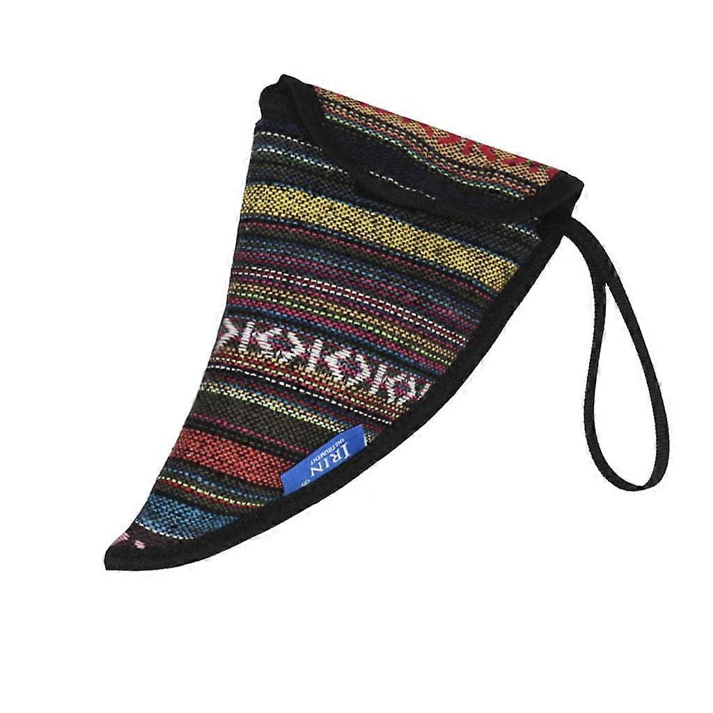 Shockproof Storage Bag for 12 Hole Ocarina, Cotton with Lanyard for Woodwind Instrument