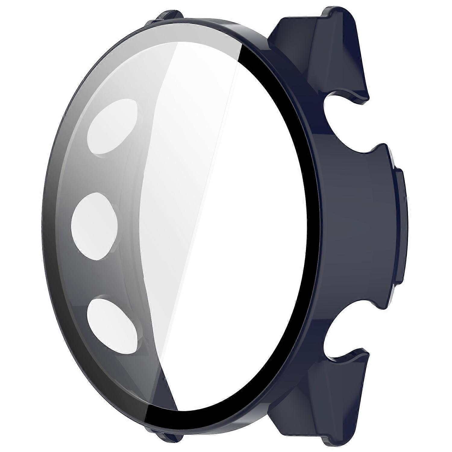 For Garmin Forerunner 970 Hard PC Watch Protective Case with Tempered Glass Film