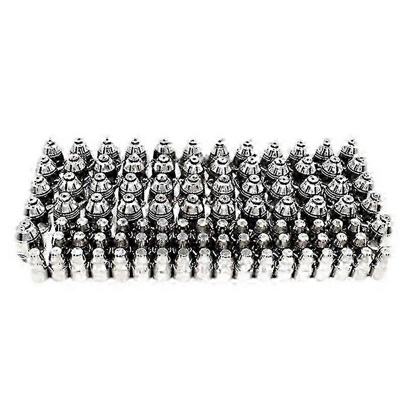 100Pcs Plasma Cutting Torch Consumable Tips for Certain Brand CNC 60A 80A 100A 1.5mm