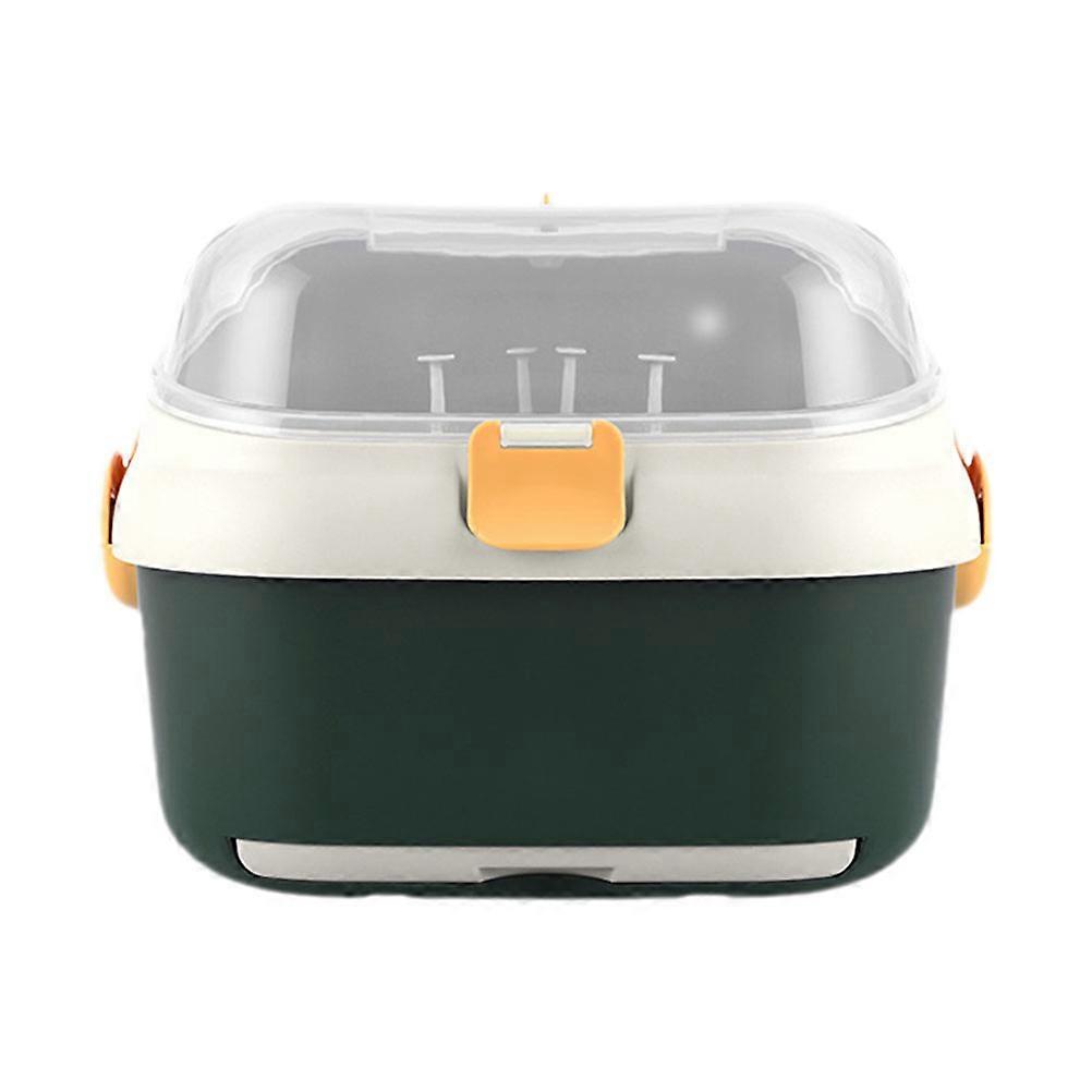 Bottle Drying Box with Cover   Multi Functional Drainer Holder for Safe Storage and Efficient Drying of Bottles and Pacifiers