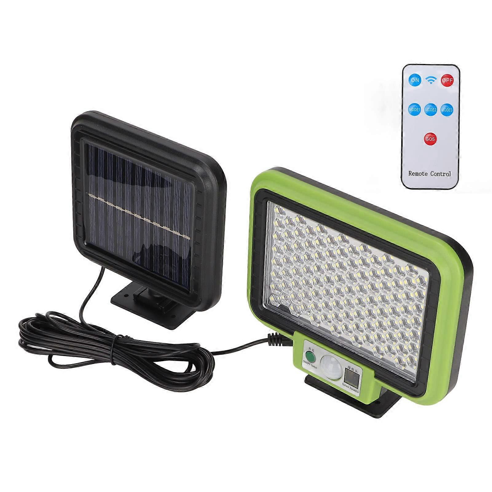 Solar Light Split Type IP65 Motion Sensor 105LEDs Rechargeable for Patios