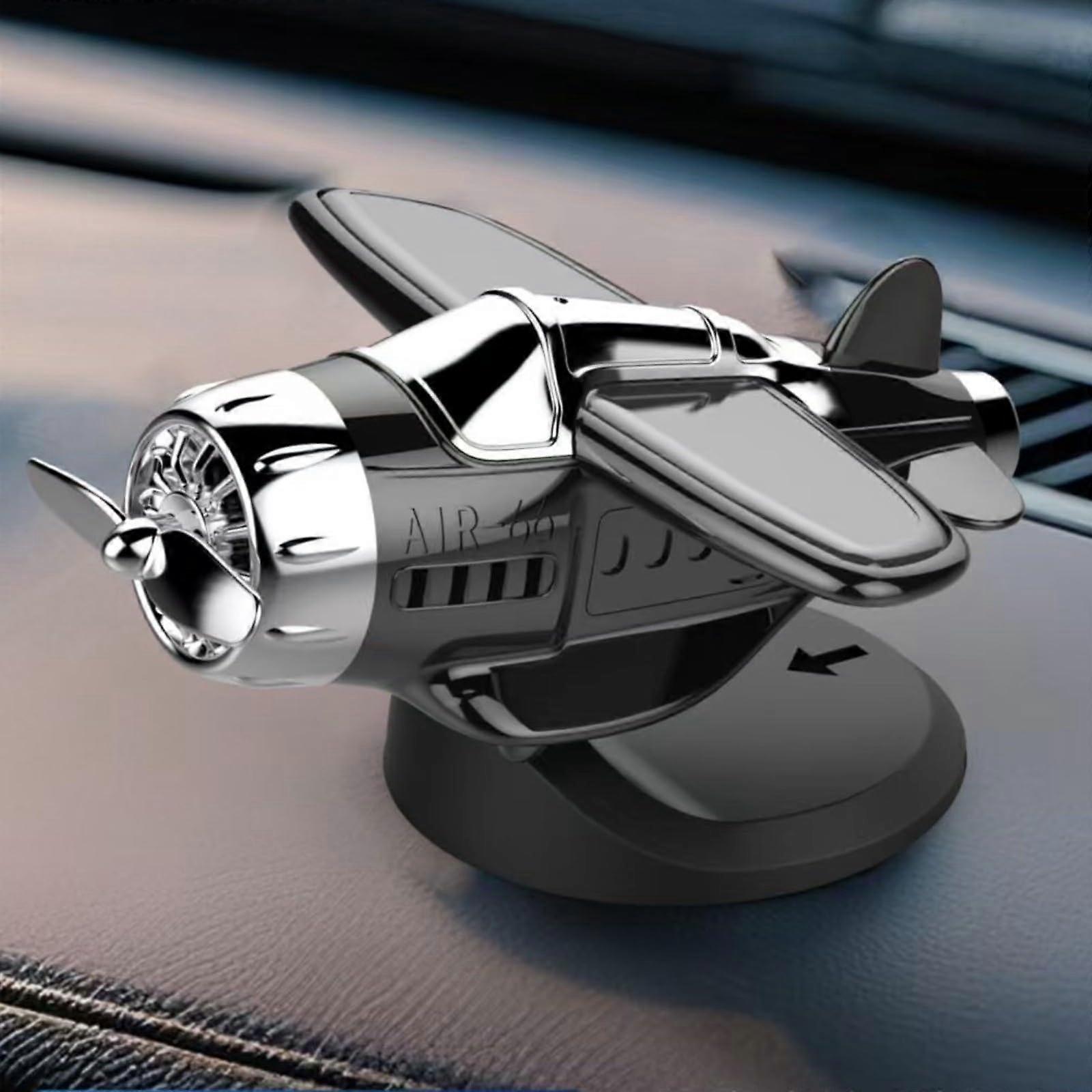 AutoSolarDecoration, solarpowered, rotating propeller, battle ornaments, lightsensing, energy, charging, spinning (black)