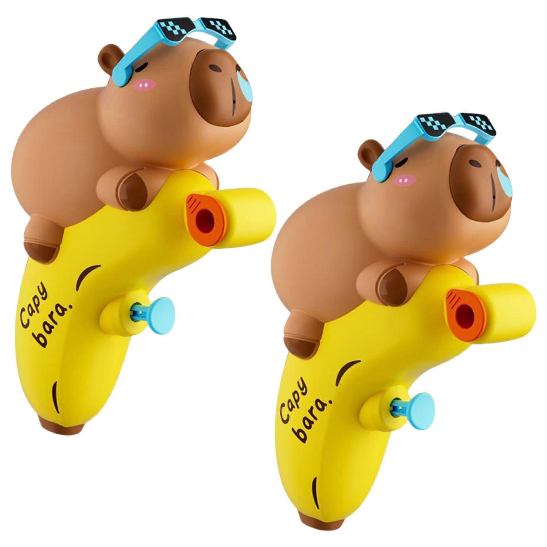 Water Gun for Kids 3 Capybara Shape Large Shot Outdoor Pool Gifts