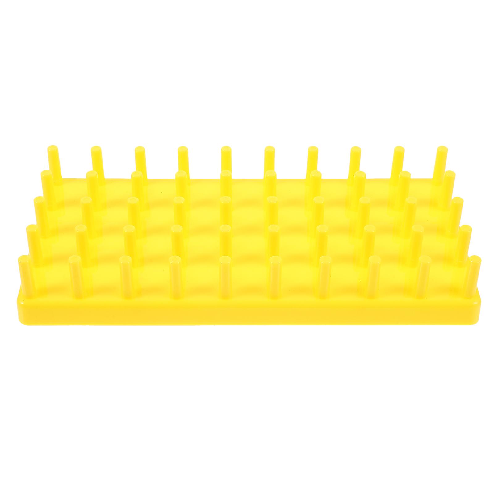 Flower Display Stand Rectangular Plastic Home Decoration 1Set