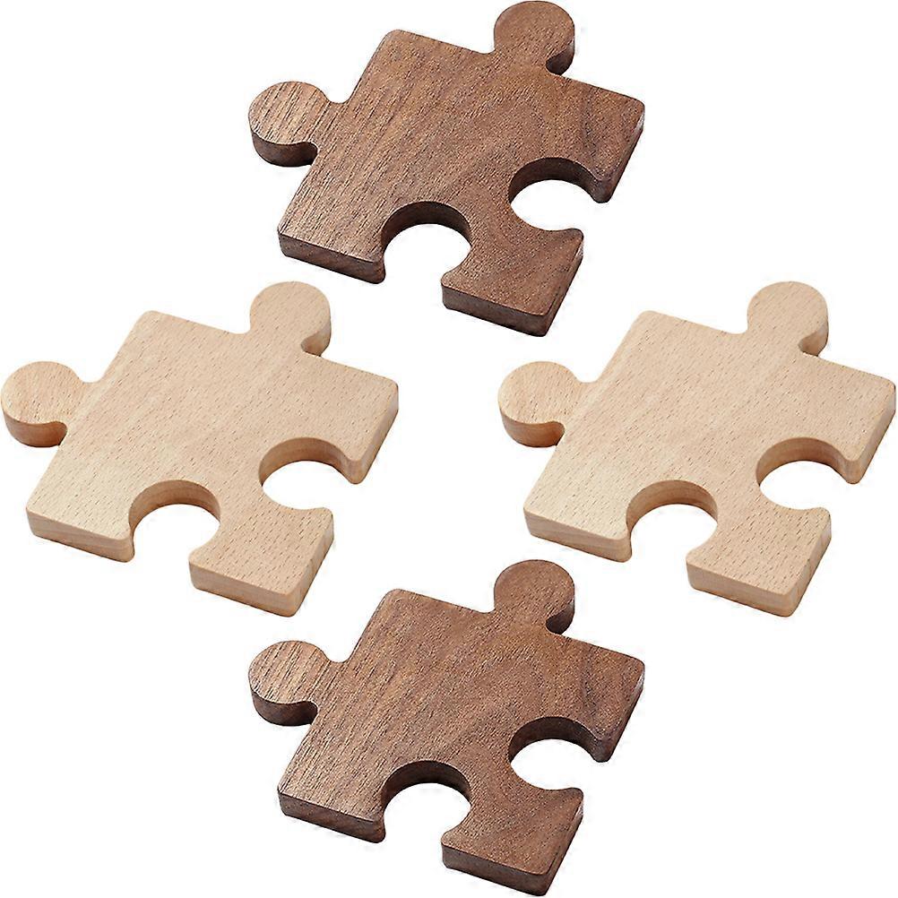 Office Home Table Coasters Assorted Color Heat Resistant 4Pcs
