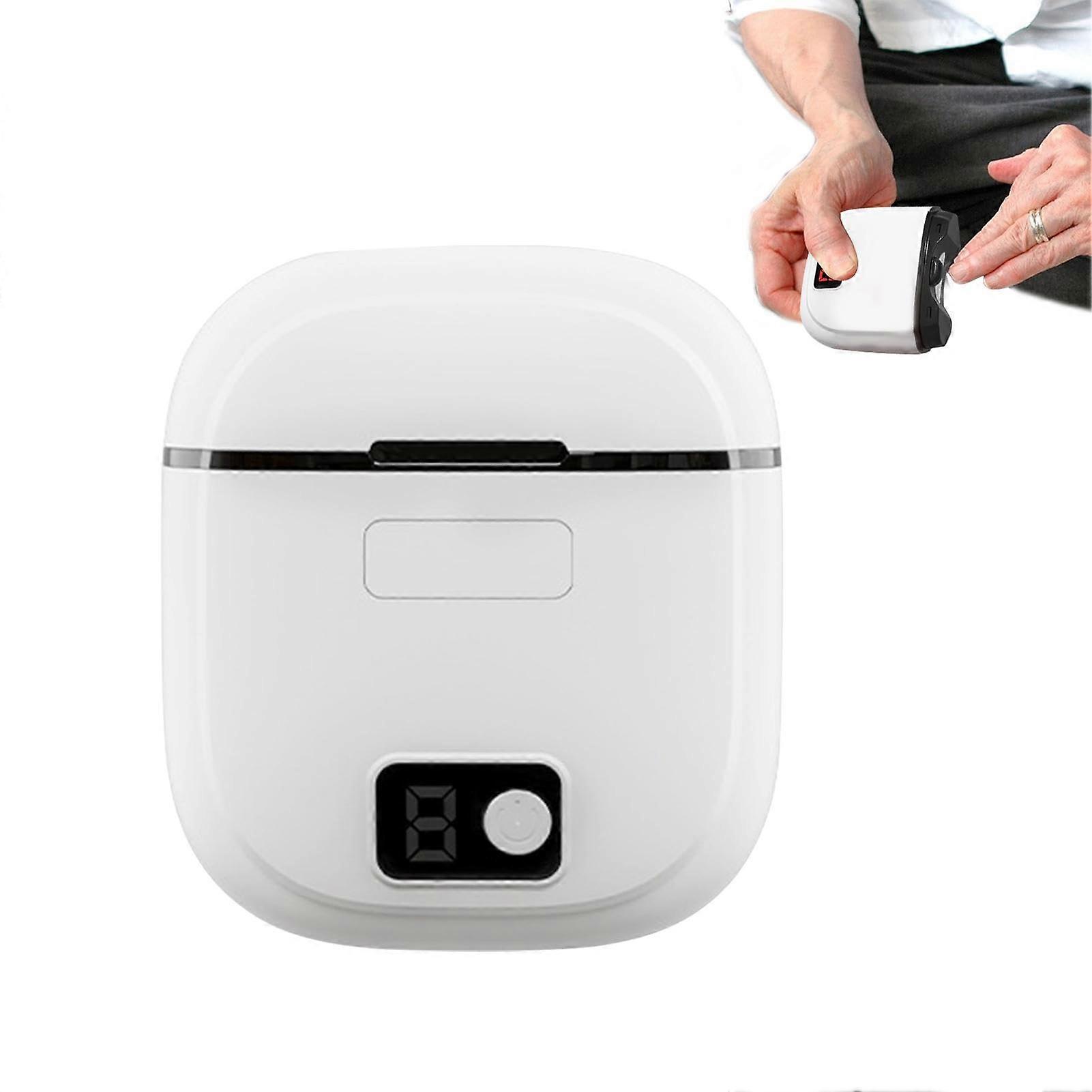 Electric Nail Clipper - Adjustable Three Speed Automatic Nail Cutter with LED Light, Low Noise for Seniors and Family