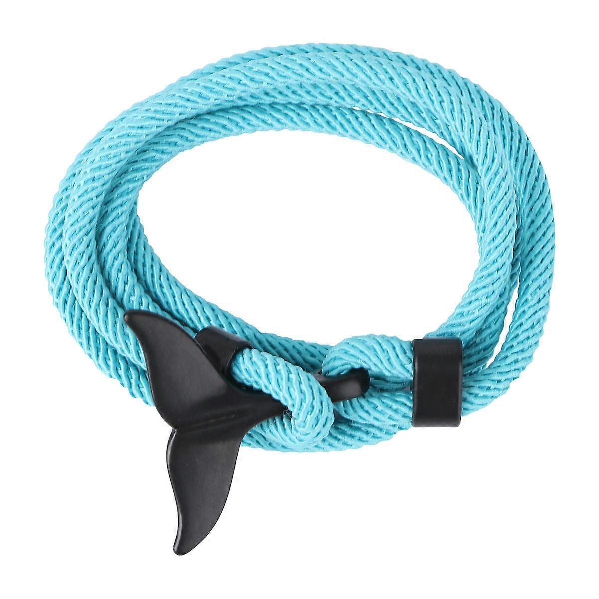 Matching Bracelets Elegant Whale Tail Bangle Year 8x8cm Decoration 1Set
