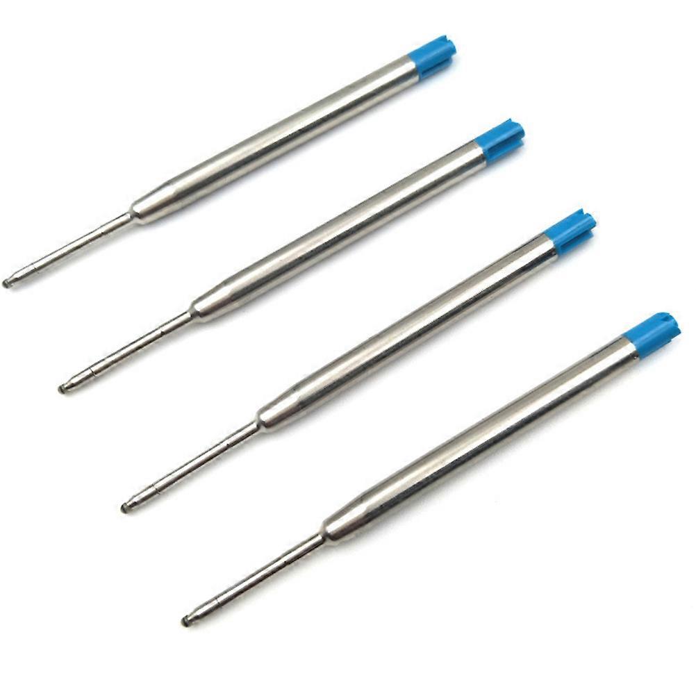 20pcs Blue Gel Pen Refills with Metal Tip – Smooth Writing Ink Refills for Standard Gel Pens – Ideal for School, Office, Stationery, Crafts,