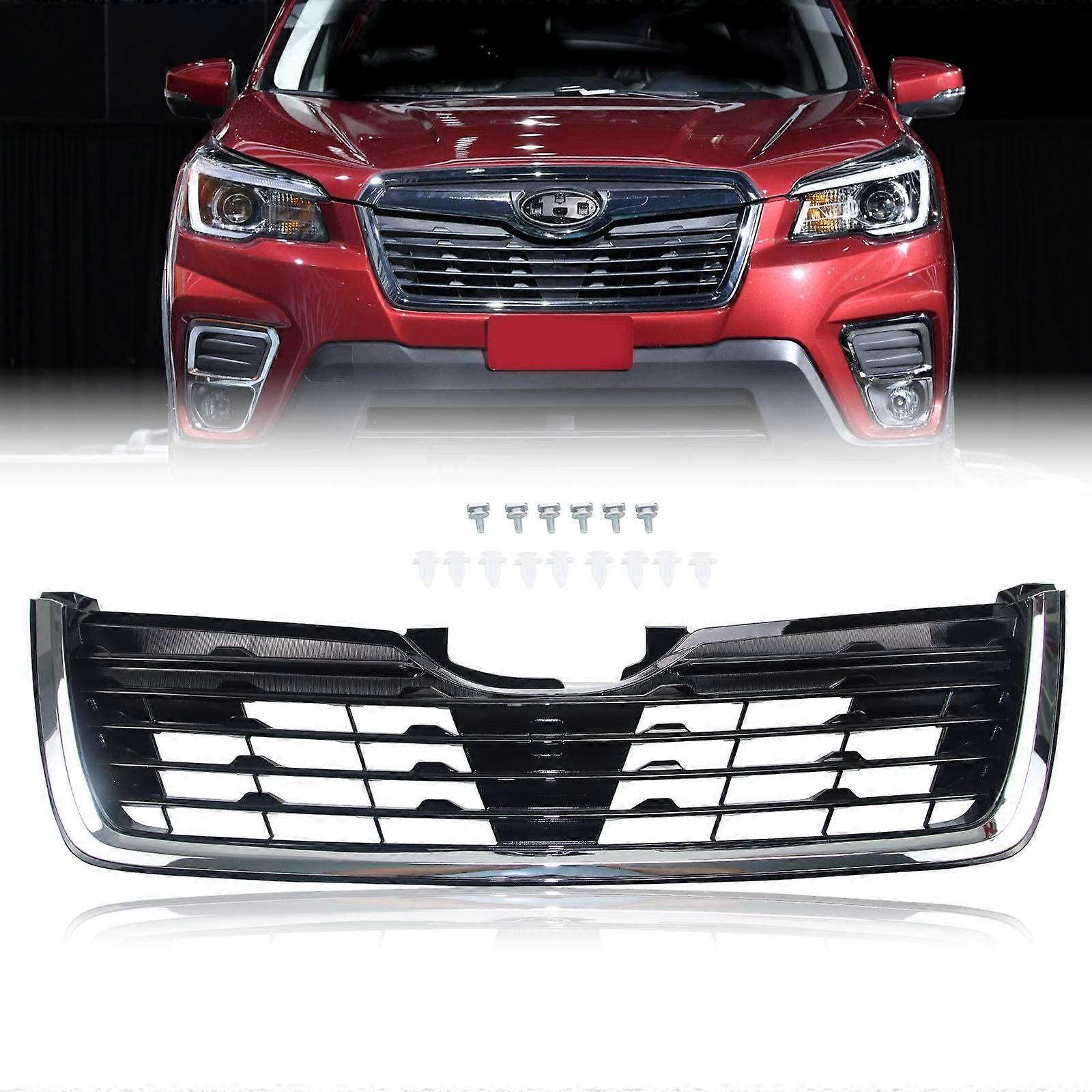 Front Grill for 2019-2021 Subaru Forester w/Camera Hole NO.6763