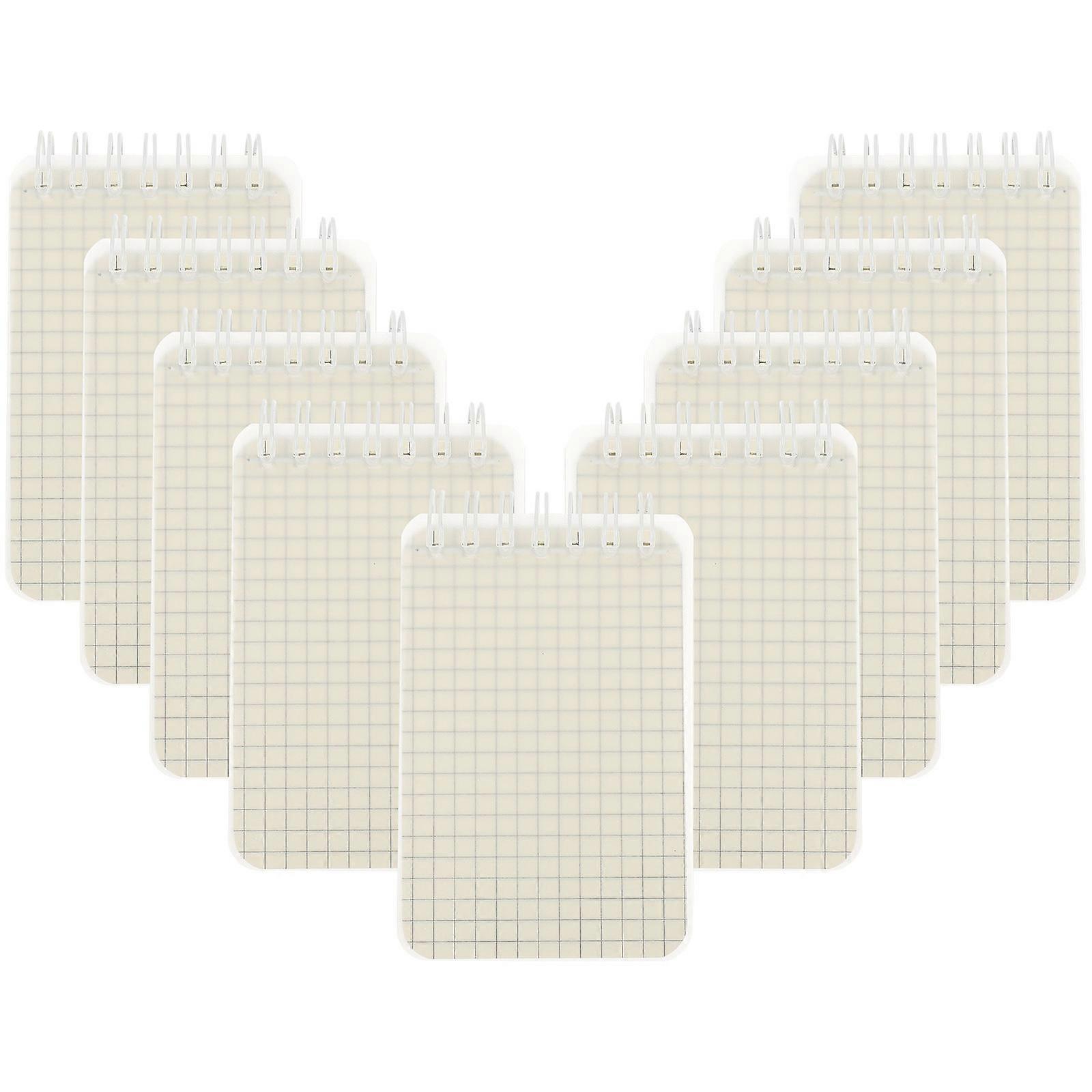 Pocket Notebooks Small Notepad Office Use 11.5X7CM Writing 10Pcs