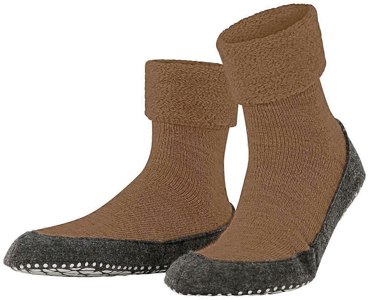 Falke Cosyshoe Slipper Socks - Wood Beige