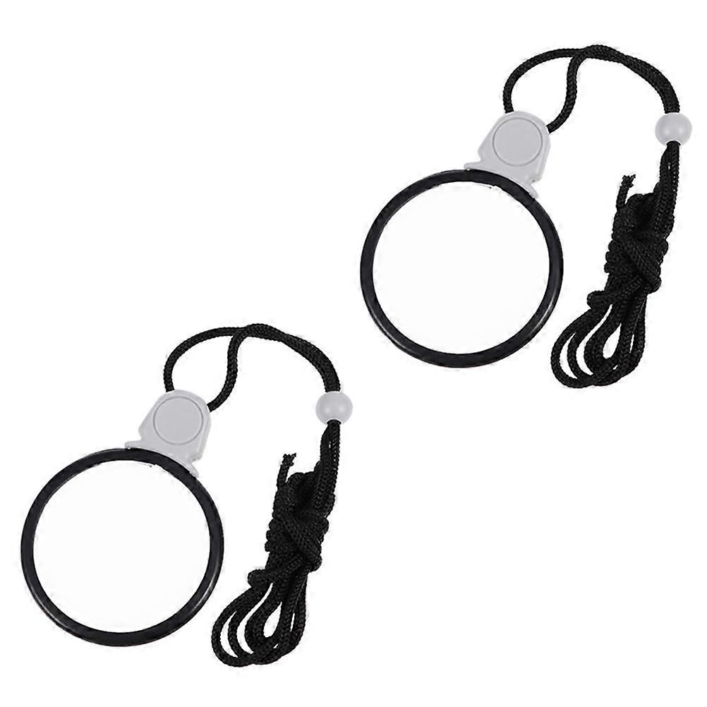 Necklace Magnifier with Hanging Design Portable Reading Magnifying Glass for Books, Maps, Crafts, Seniors, Adults and Hobbyists