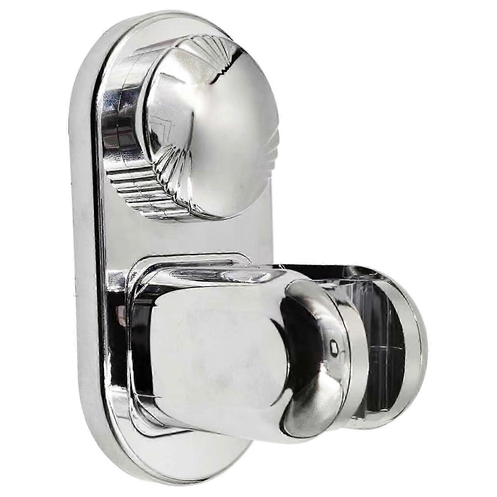 Adjustable Vacuum Electroplated Universal Shower Head Holder for Bathroom Wall Mount