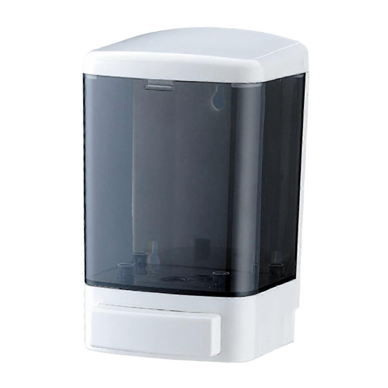 Wall-Mounted Soap Dispenser Handheld Elegant Bathroom Holder for Soap, Shampoo, and Lotion, Space-Saving Design for Home and Facilities