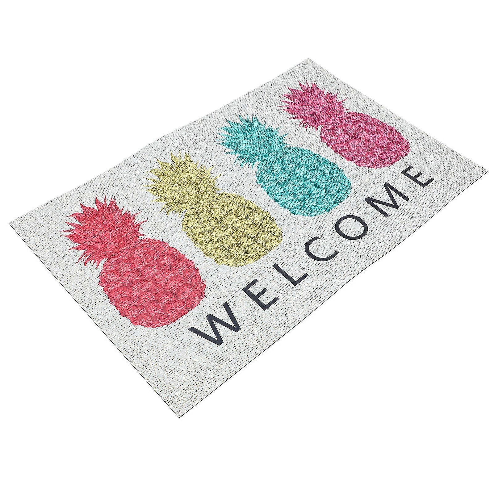 Non-Slip Carpet Yellow 69.5x45cm Waterproof Protective Bathroom Mat 1Set