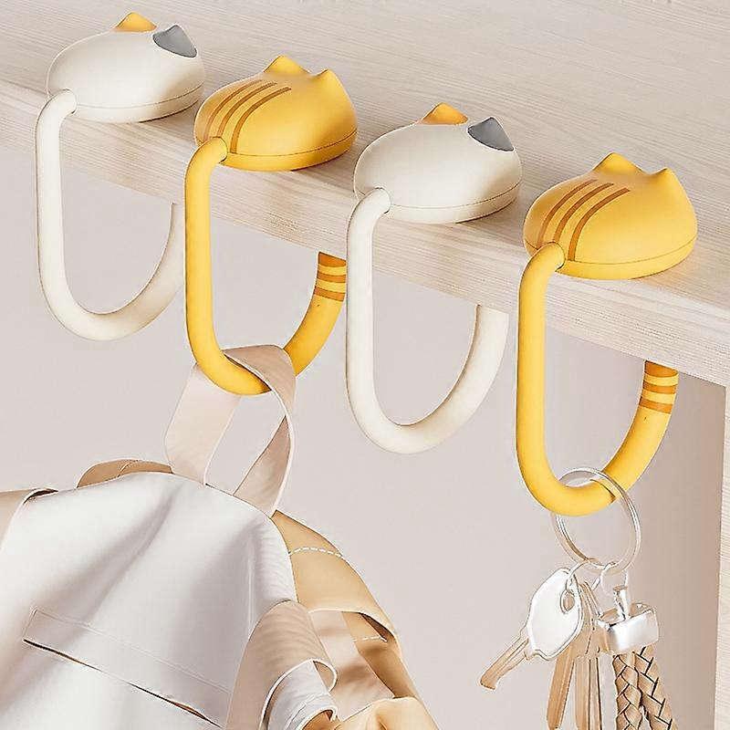 Removable Deskside Hanger Hook No-Punch Student Schoolbag Hook