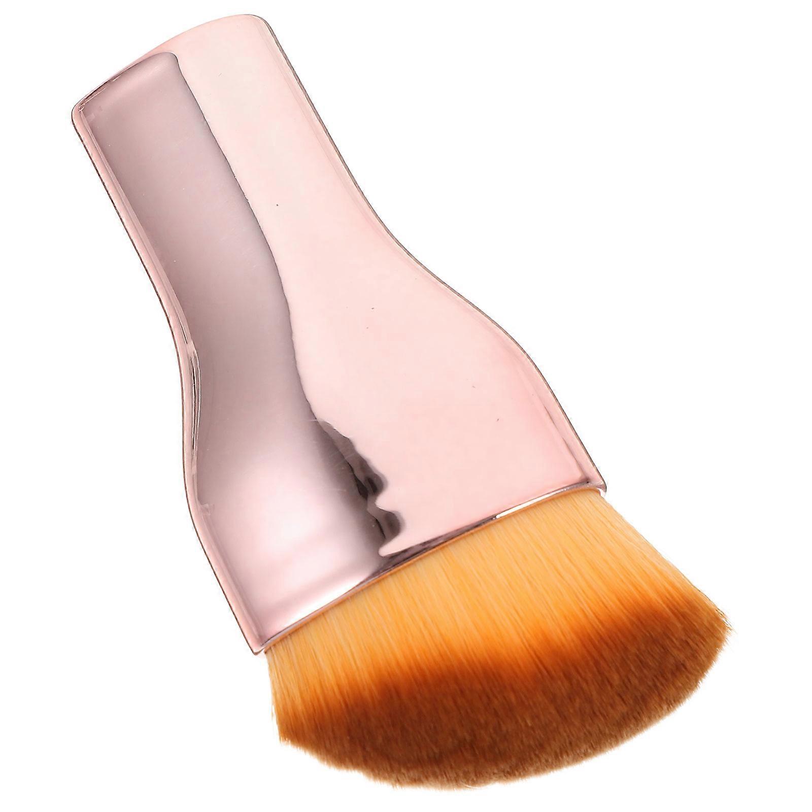 Stylish Portable Foundation Brush for Women – Soft, Easy to Clean Makeup Brush for All Foundation Types with Elegant Design for Effortless Application