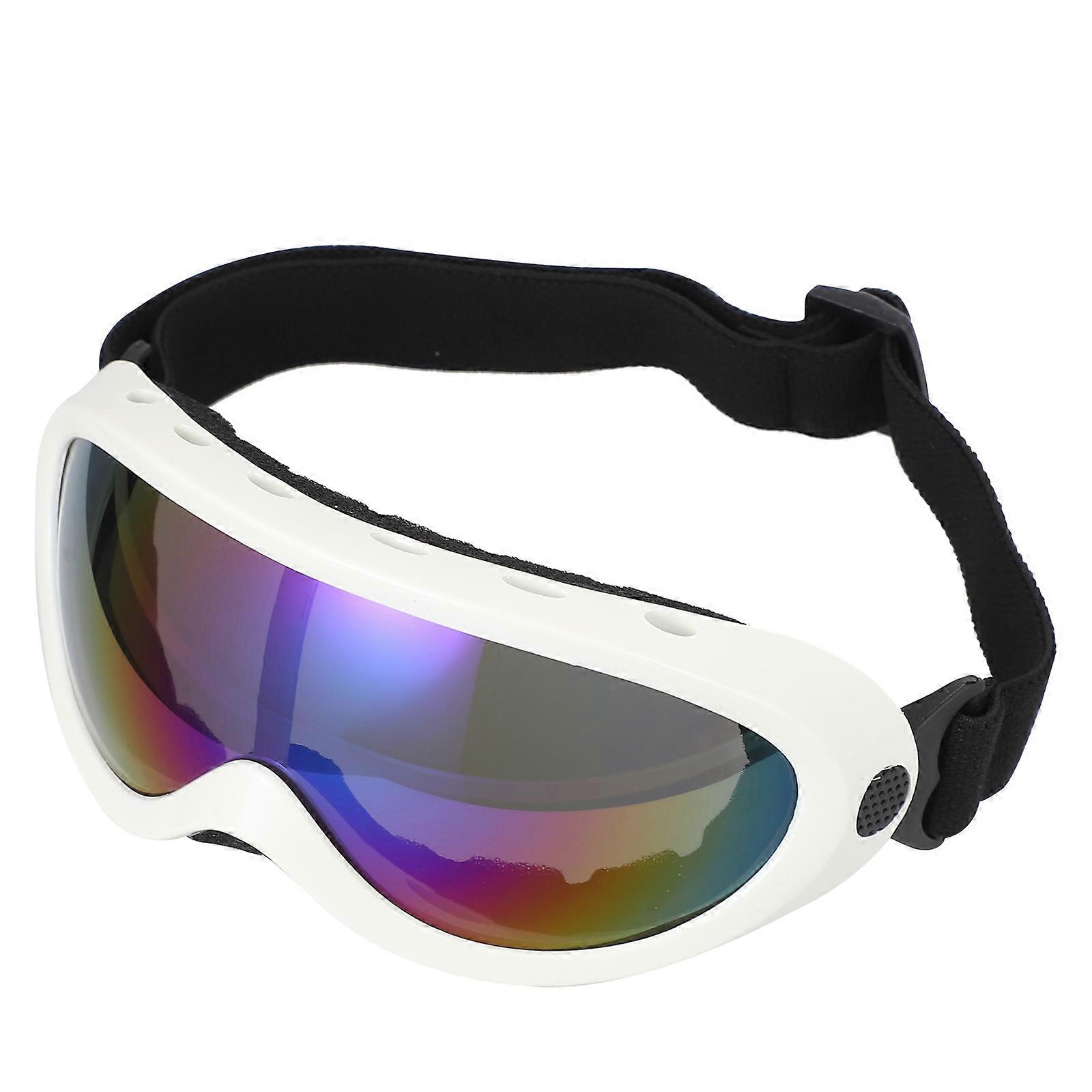 Cycling Goggles Skiing Glasses Tpu Pc Material Simple Design For Mountain Climbing 1Pair