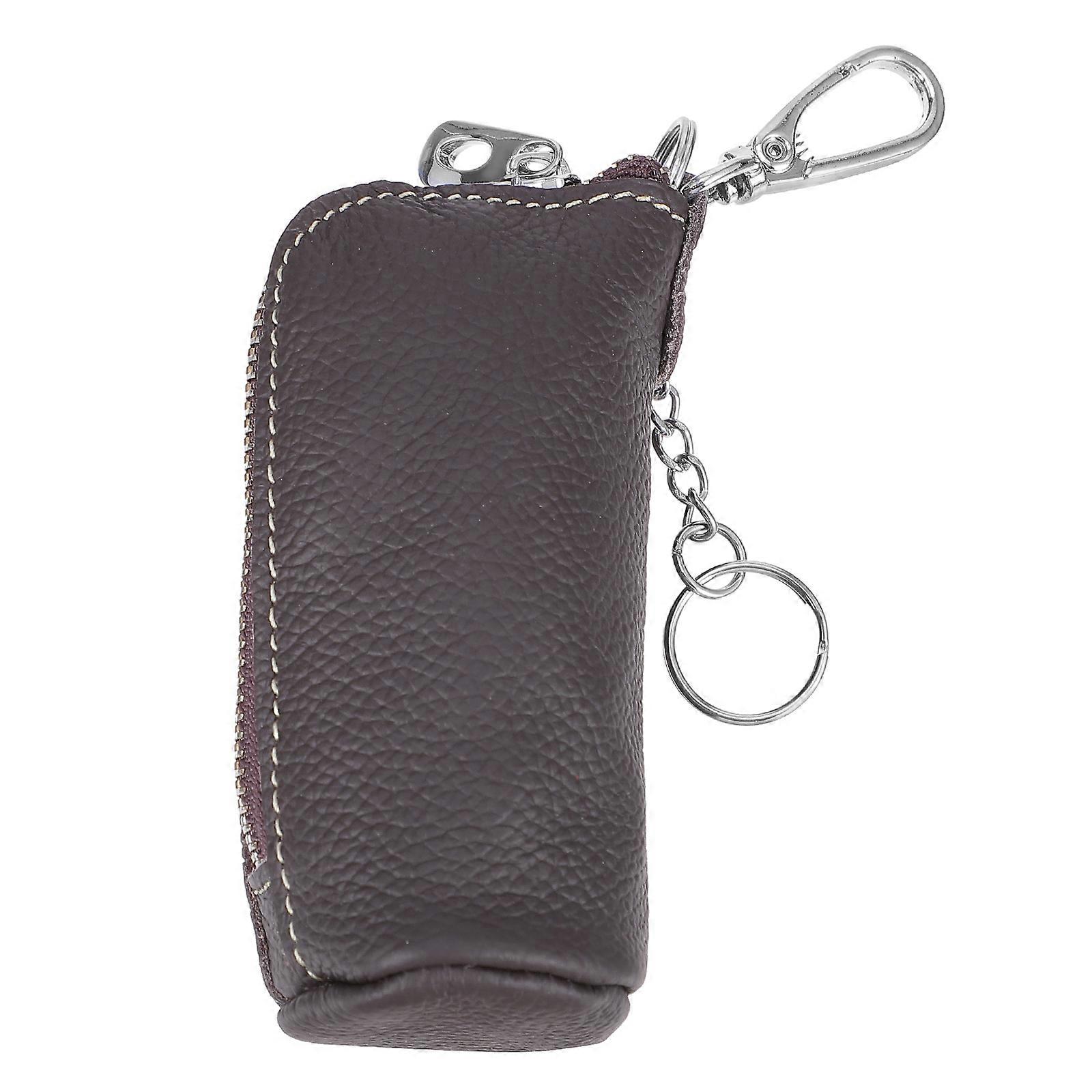 PU Mini Coin Wallet with Zipper & Hook – Durable Everyday Pouch for Keys & Small Items – Ideal for Family & Colleagues