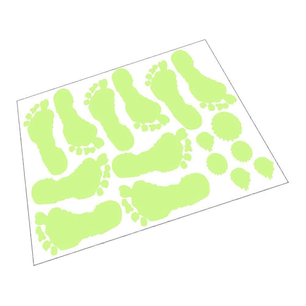 Halloween Scary Window Decoration Sheet PVC Material for Halloween Party Home Decoration 30x20cm Green 1Pcs