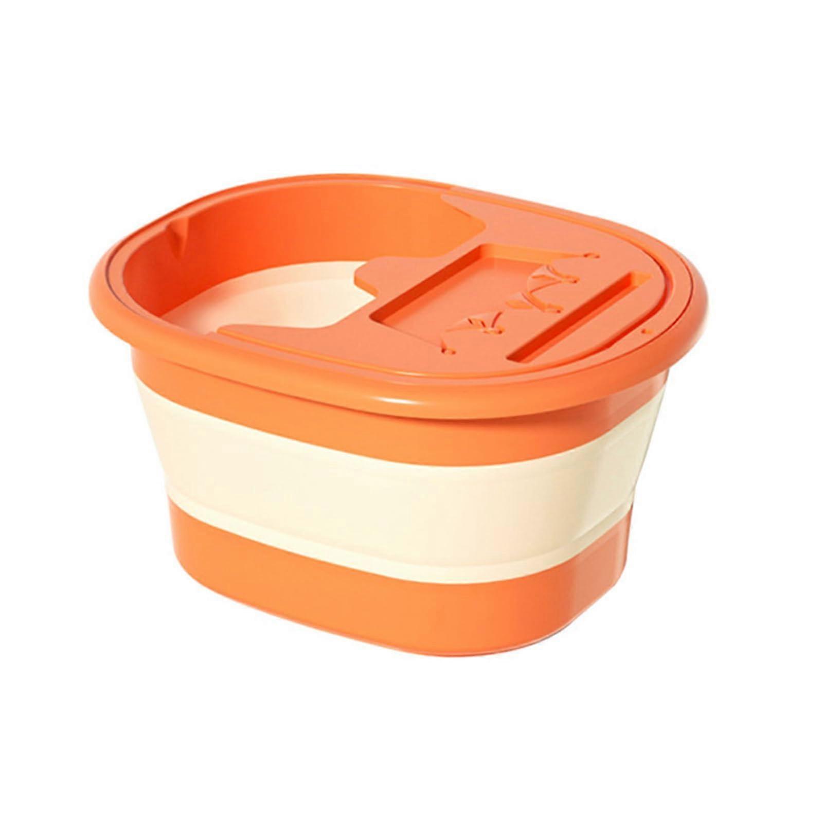 Foldable Foot Soaking Tub for Relaxation and Fatigue Relief, Space-Saving Design for Indoor and Outdoor Use