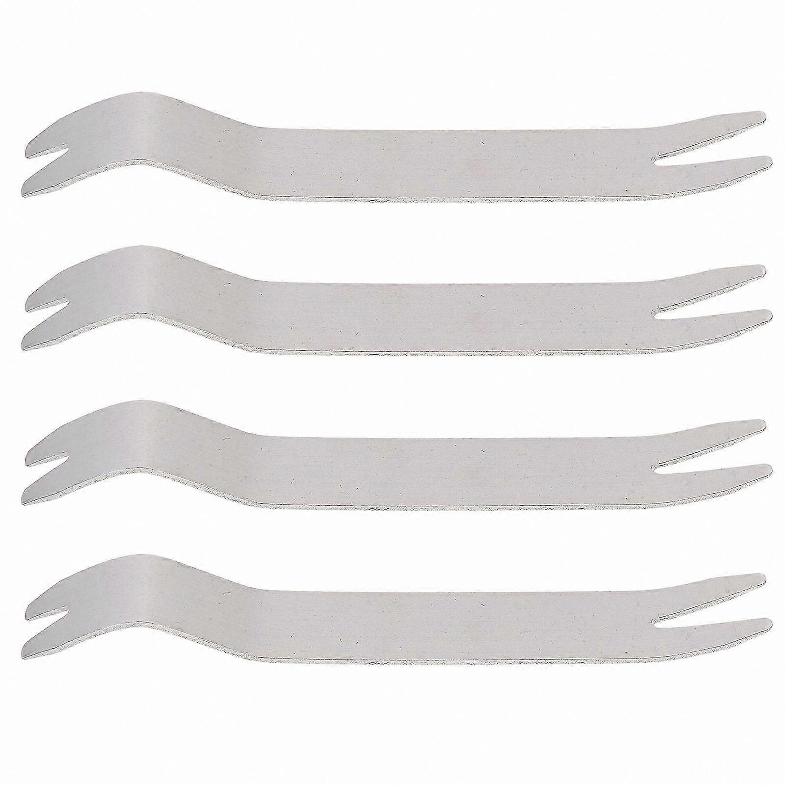 4-Piece Nail Extractor Tool Set for Removing and Lifting Nails by Hand