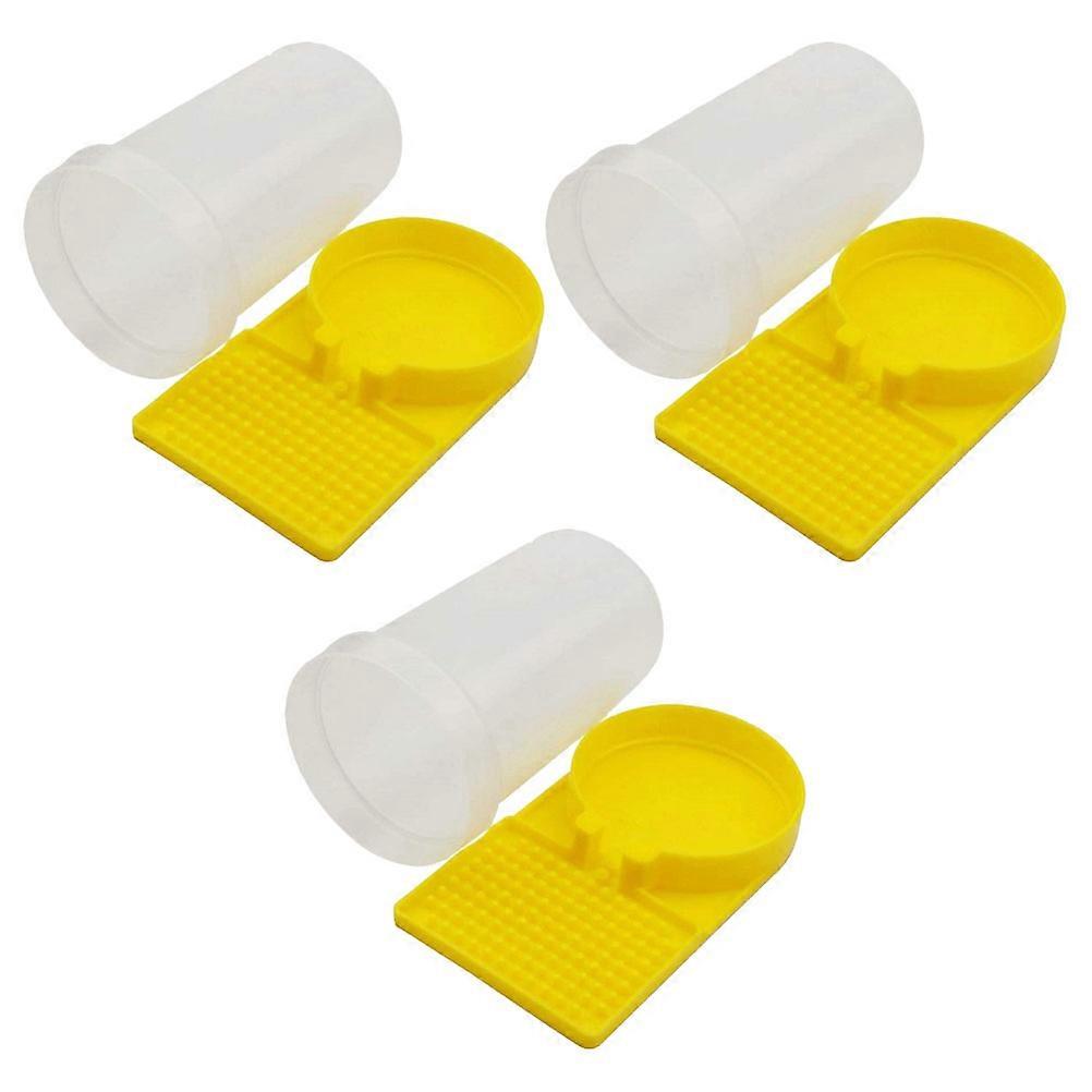 Beehive Water Dispenser Bee Feeder Water Feeders For Beekeeping 15.00X12.50X8.00CM Easy Installation 3Pcs