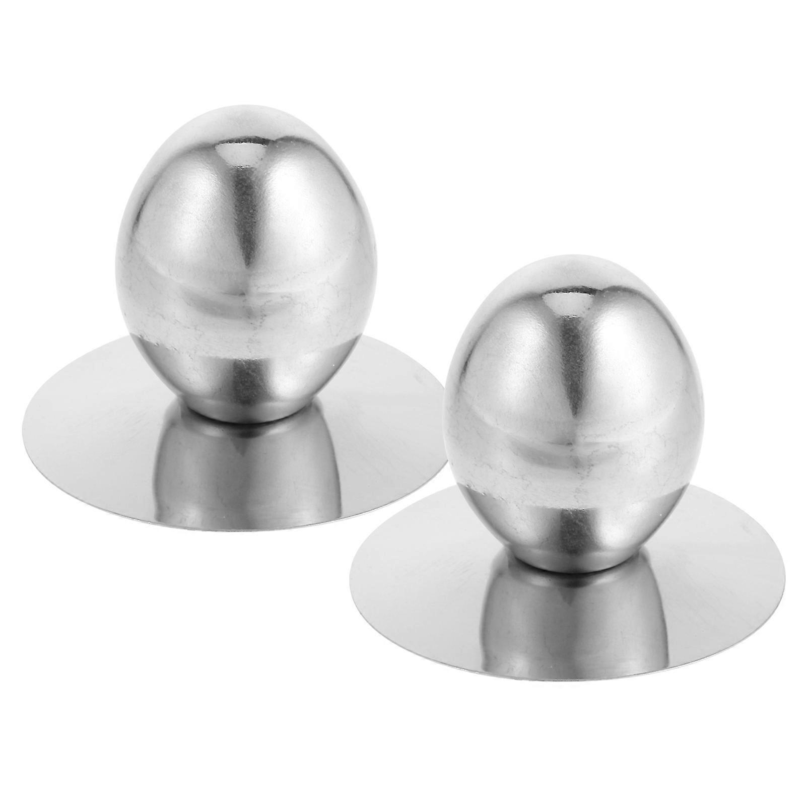 Pot Handles Replacement Olive Shaped Hold For Skillets And Kitchen Cookware Covers 2Pcs