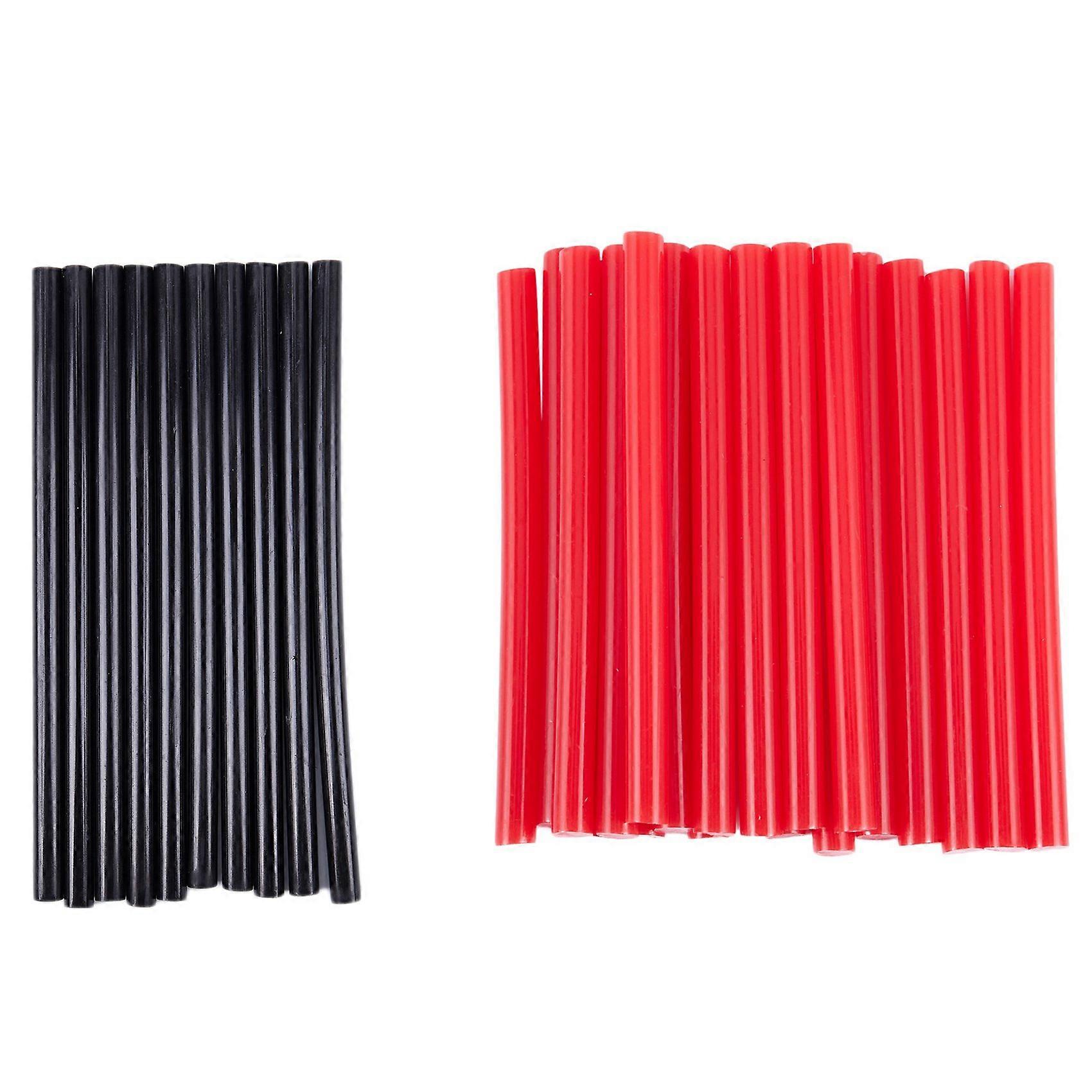 20Pcs Melt Glue Adhesive Sticks 7X100mm for Craft Model with 10PCS Hot Melt Glue Adhesive Sticks 150