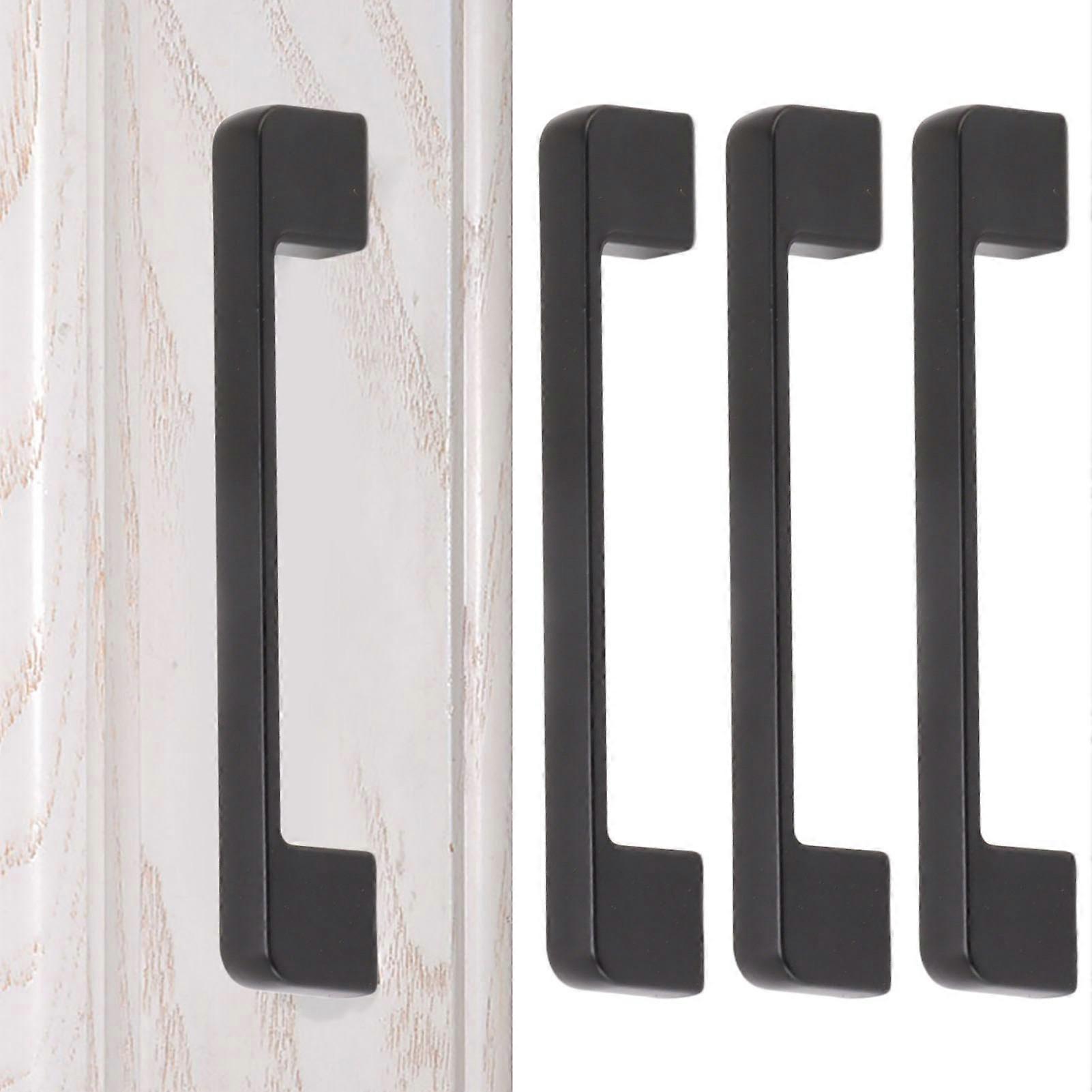 10PCS Cabinet Drawer Handles Pulls Aluminum Alloy Drawer Push Pull Handles for Kitchen Drawer Window Sliding Closet 