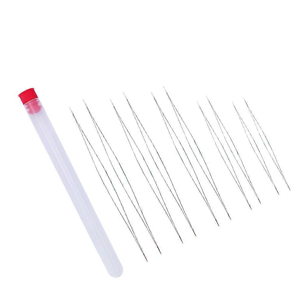 Bead Threader Needles for Stitching Use Metal White Perfect for Sewing Crafts 5.8/7.6/10.2/11.5/12.8