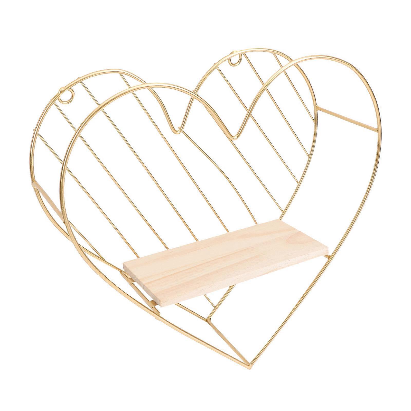 2pcs Decorative Floating Wall Shelves Storage Rack for Wall Decor