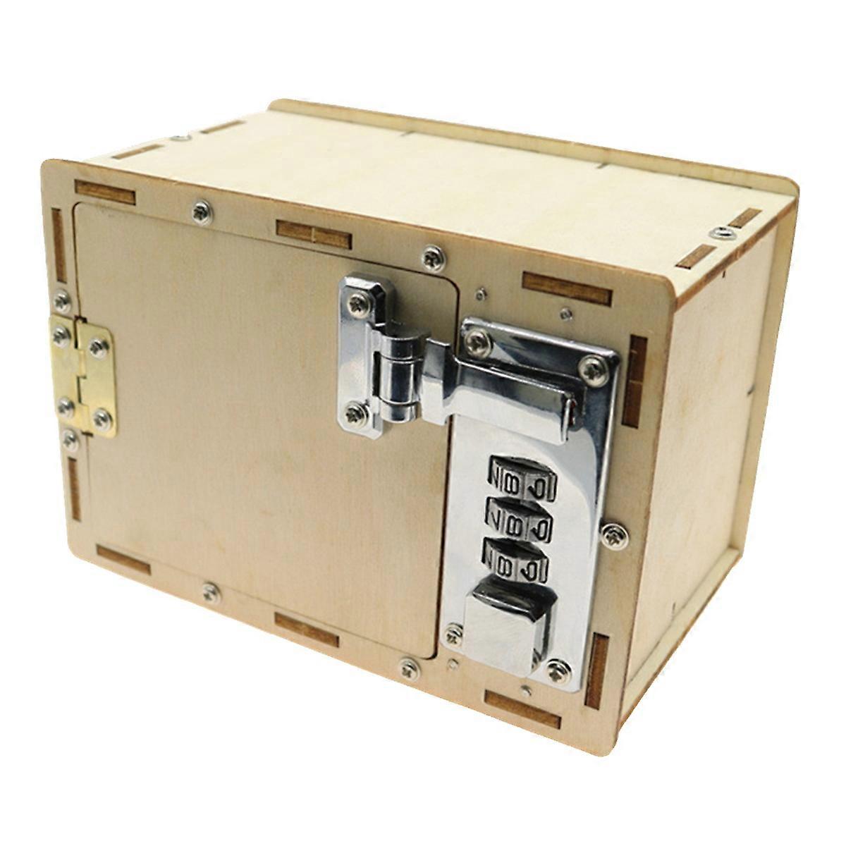 1 Set DIY Password Box Educational Kit for Unique Mechanical Design Safe Parent Child Interactive Play Creative Projects