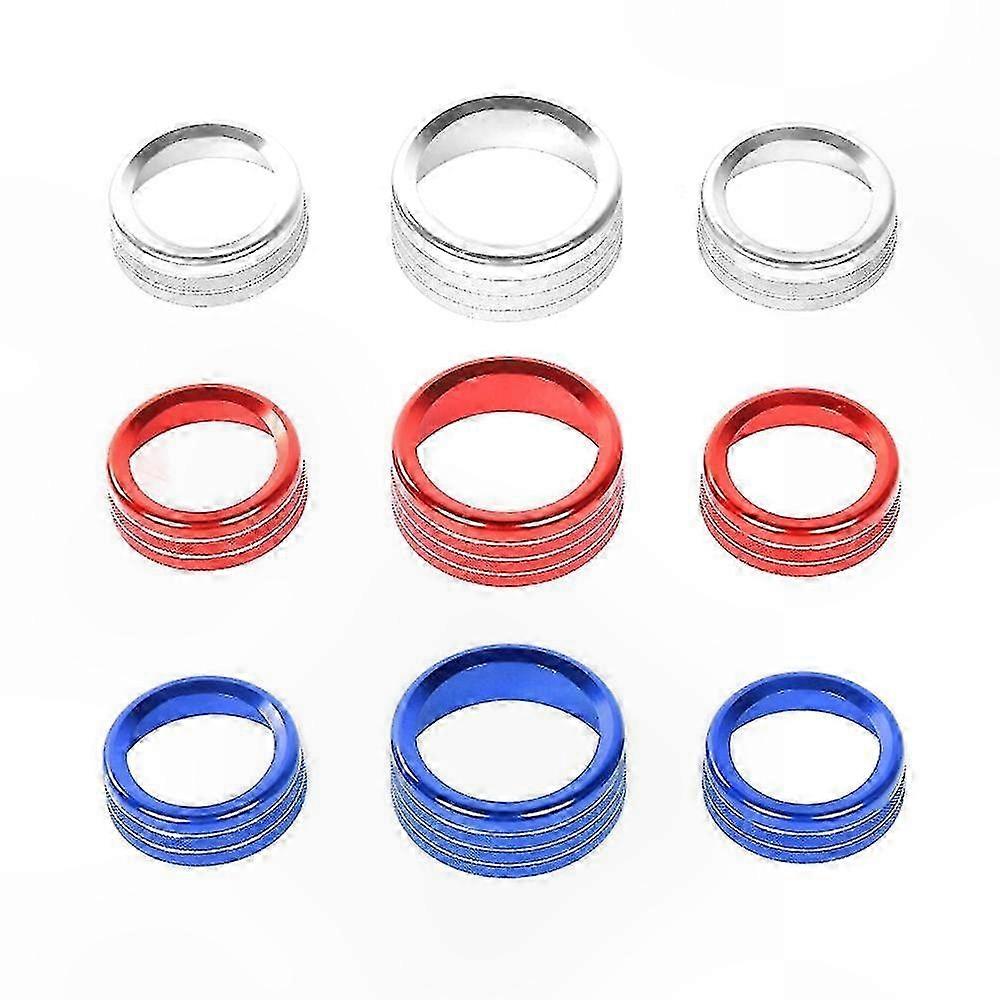 Button Cover for AC & Engine Start Knob Trimpatible with 2015- Challenger Charger Models