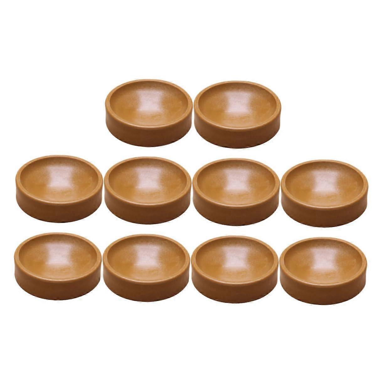 Non Slip Piano Caster Cups 10Piece Set Protective Pads For Piano Legs Floor Cushions To Prevent Scratches On Hardwood And Carpet Floors