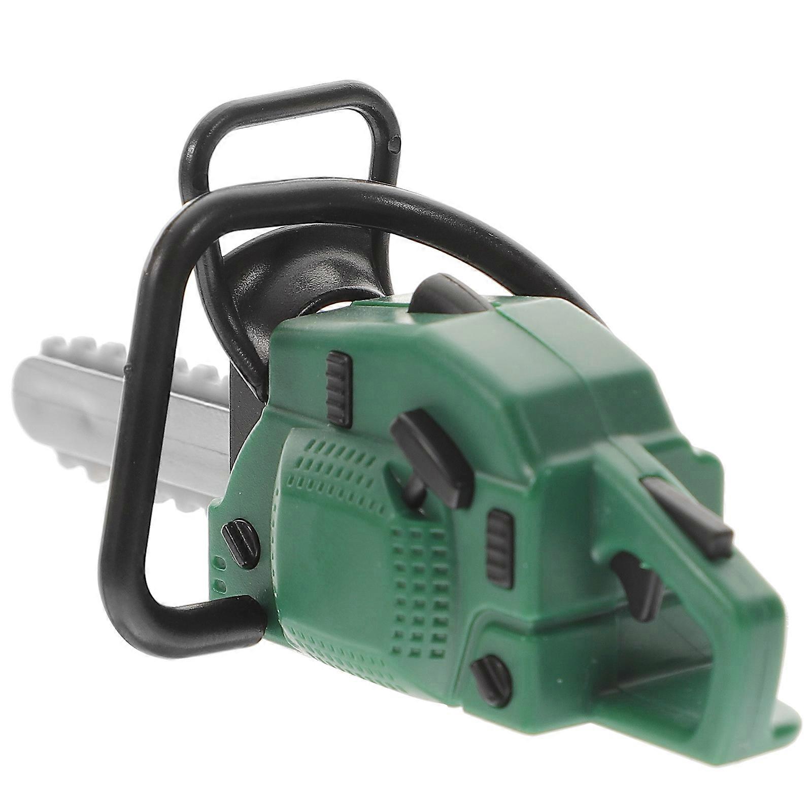 Miniature Chainsaw Mower for Doll House 1 Set Tiny Mini Chainsaw Mower